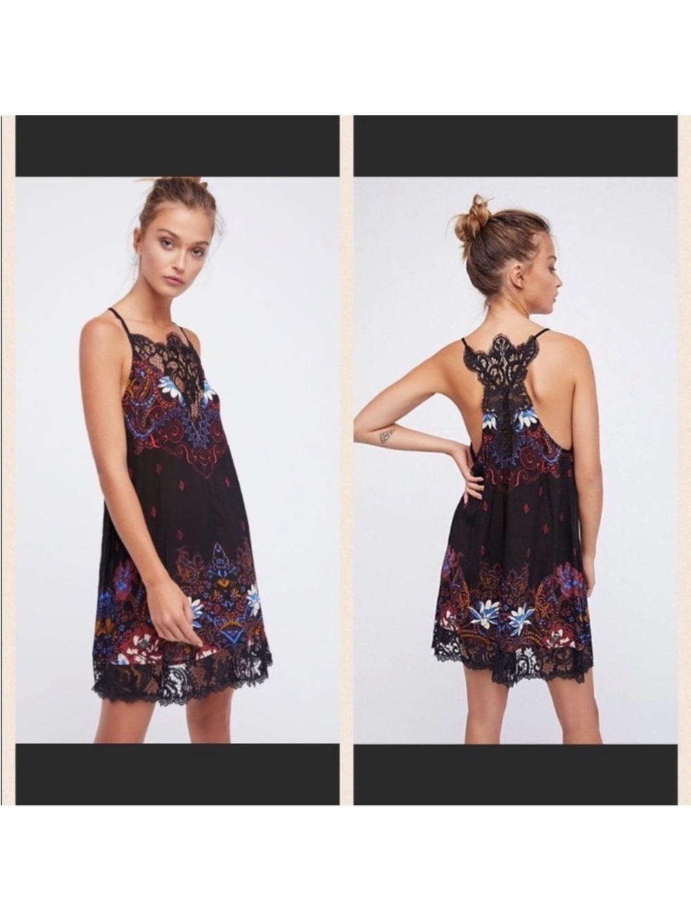 Free People Who's Sorry Now Slip Dress Size Small
